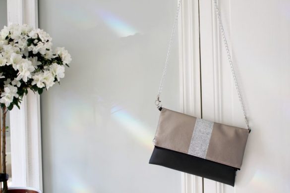 sac à main pochette paillettes