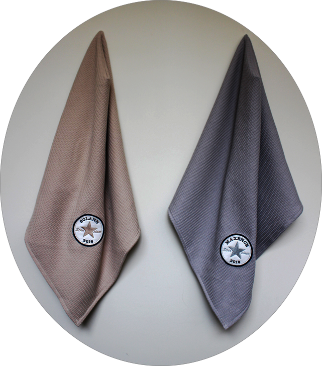 Sortie de bain bébé personnalisée