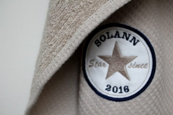 Sortie de bain bébé personnalisée