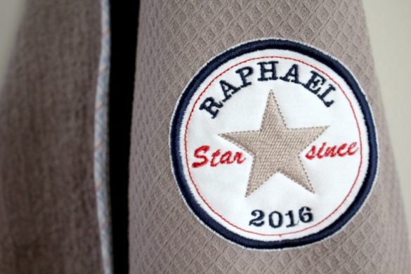 Sortie de bain bébé