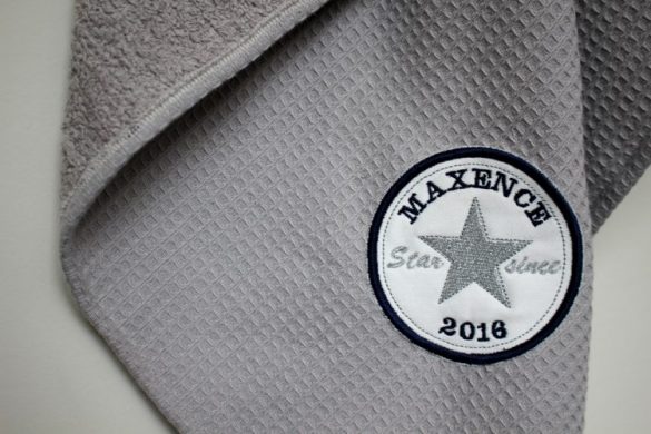 Sortie de bain bébé personnalisée