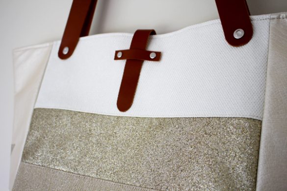 Glitter summer bag (10) cabas d'été à paillettes