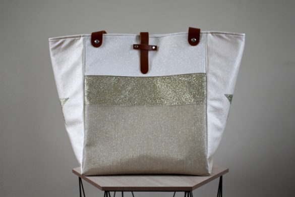 Glitter summer bag (2) cabas d'été à paillettes