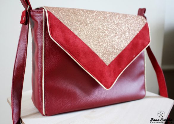 Couture Besace Vintage et paillettes