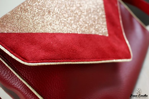 Couture Besace Vintage et paillettes