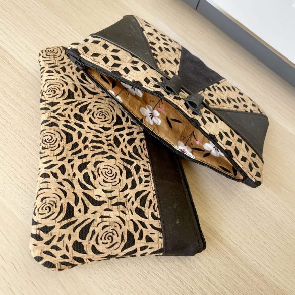 decoupe simili cuir cricut maker pochette liege