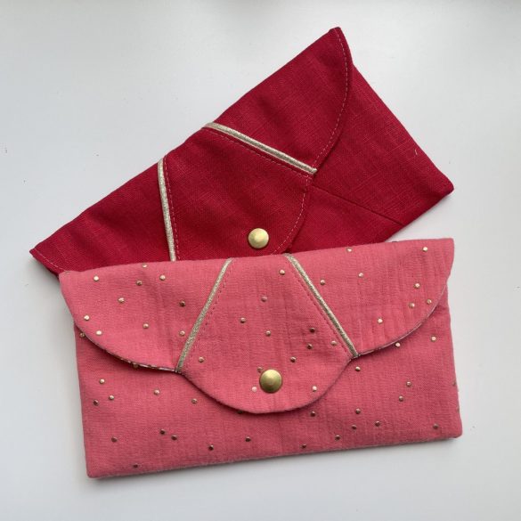 patron couture pochette passepoil