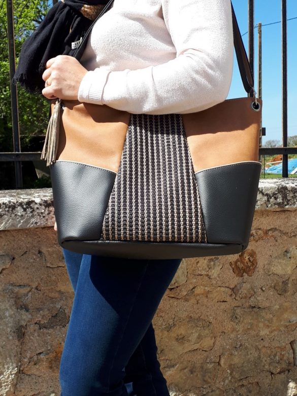 tuto couture sac besace cabas