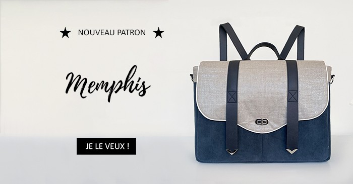 patron cartable memphis