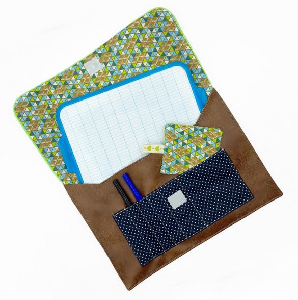 patron pochette ardoise