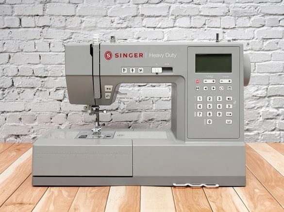 machine a coudre simili cuir