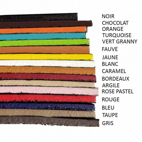 finitions tranches cuir