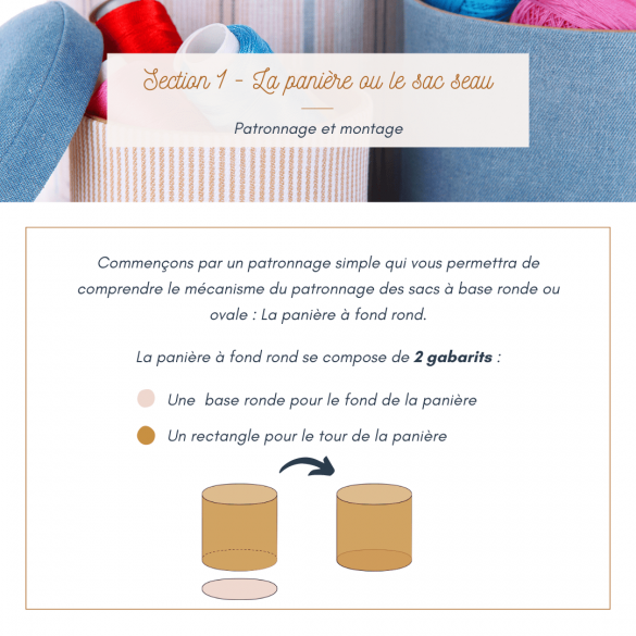 formation patronnage sacs