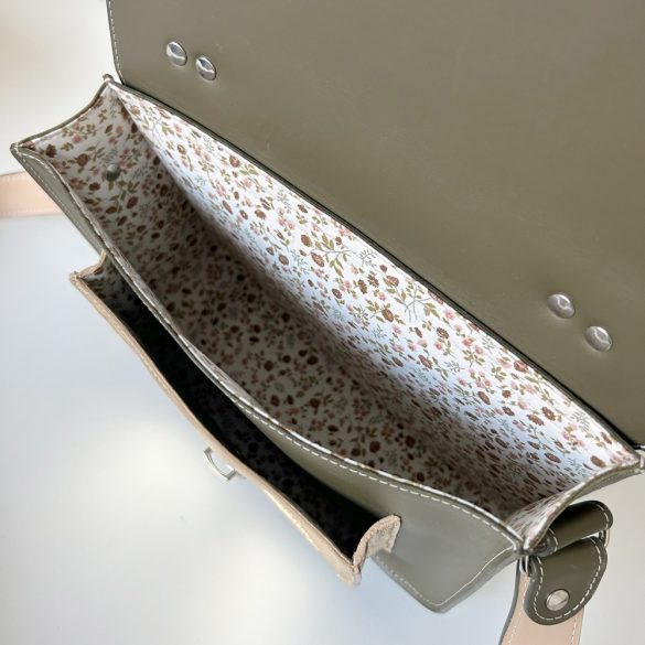 patron besace cuir détroit