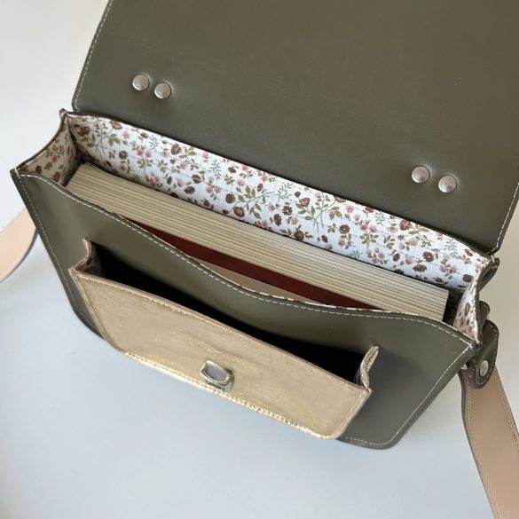 patron besace cuir détroit