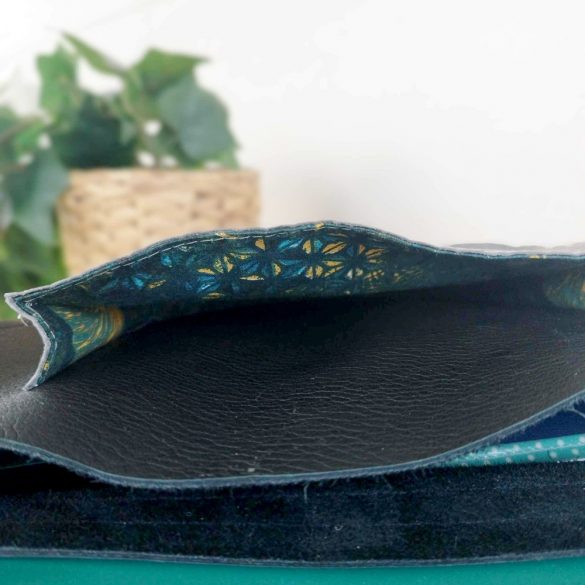 patron besace cuir détroit