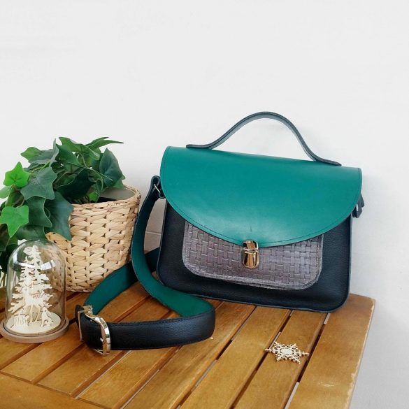 patron besace cuir détroit