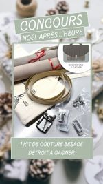 La Hotte de Noël personnalisée et son tuto ! ⋆ Jane Emilie - Créatrice &  Blogueuse Couture